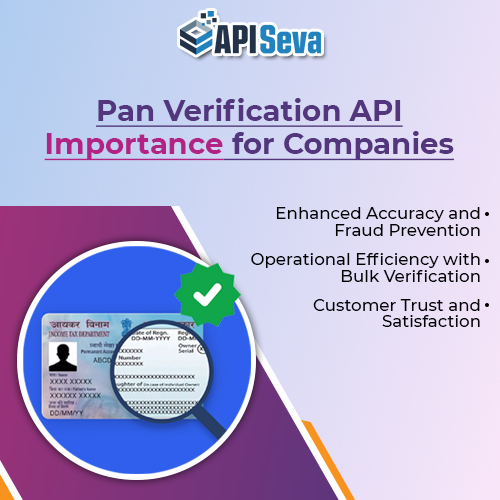 Pan Verification API is important for Companies and the key Features