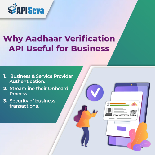 Aadhaar verification API is useful for Business and Citizen authentication