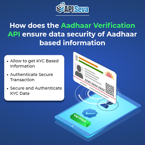 How Aadhaar Verification API Ensure Data Security of Aadhaar Information